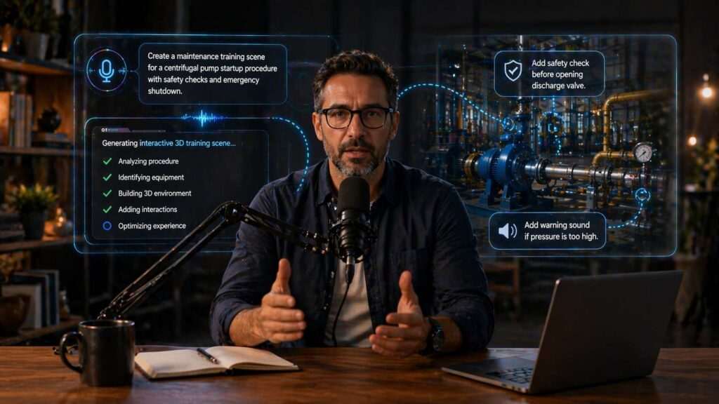 EON AI Ventures Launches Conversational Scene Authoring for Rapid XR Training
