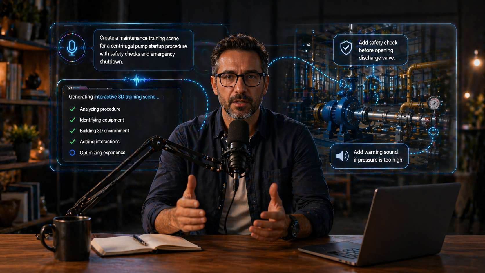 EON AI Ventures Launches Conversational Scene Authoring for Rapid XR Training