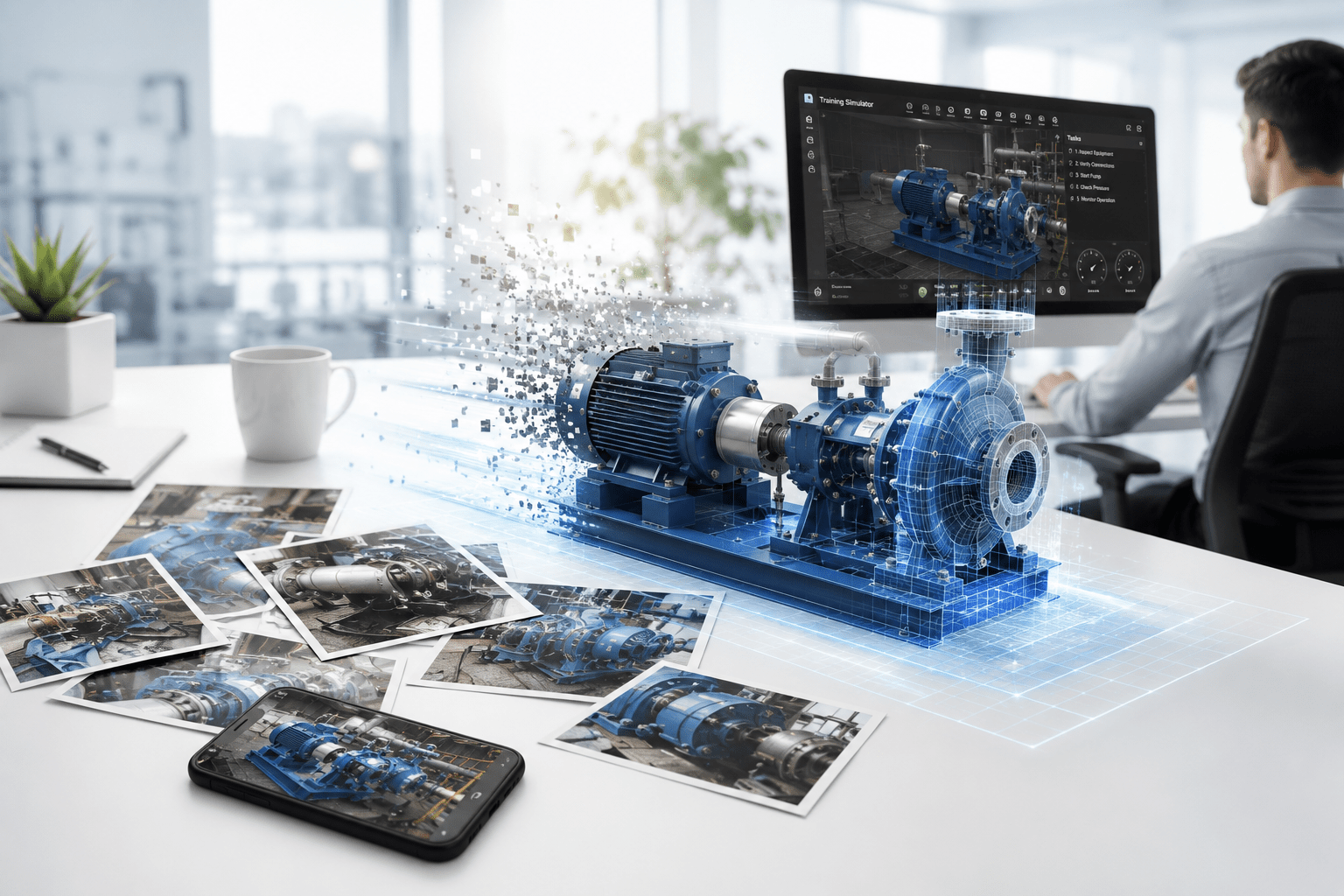 EON AI Ventures Launches Genesis 3.1 Turning Photographs into Full Industrial Simulators in Minutes