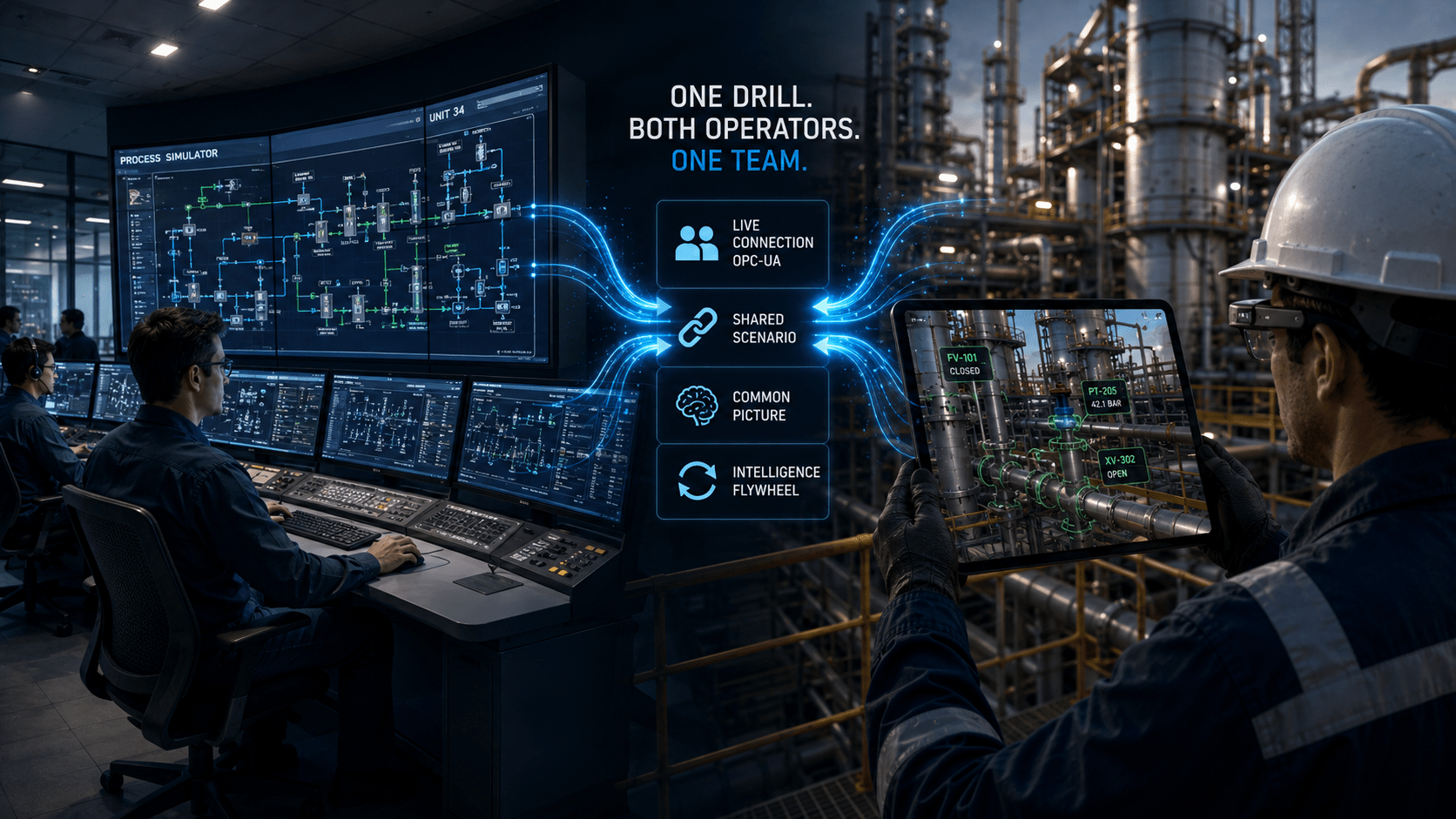 EON AI Ventures Extends Work Intelligence to the Control Room: Console Simulator Integration Lets Board and Field Operators Train Through the Same Accident, Together
