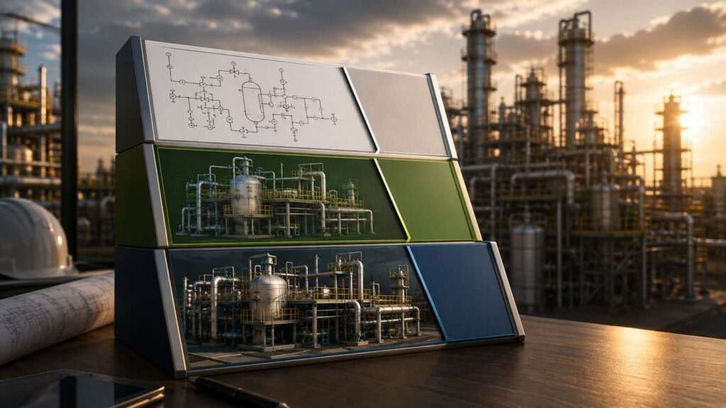 EON AI Ventures Introduces the EON Universal Twin Ladder: a Digital Twin of an Industrial Plant That Starts With a Drawing and Ends With the Real Thing