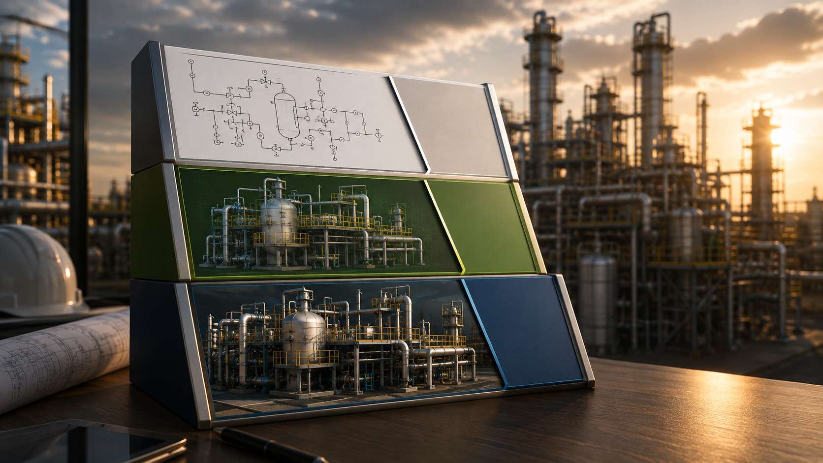EON AI Ventures Introduces the EON Universal Twin Ladder: a Digital Twin of an Industrial Plant That Starts With a Drawing and Ends With the Real Thing